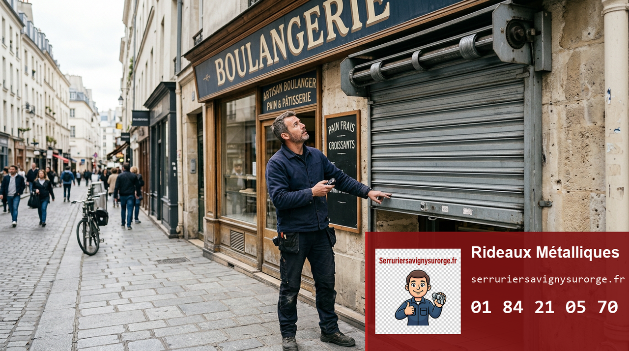 Serrurier Savigny-sur-Orge — Rideaux Métalliques à Savigny-sur-Orge (91600)